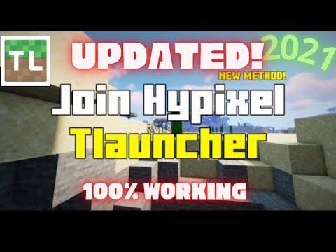 NoiidCraft - HOW TO JOIN HYPIXEL IN MINECRAFT TLAUNCHER|how to play hypixel on tlauncher