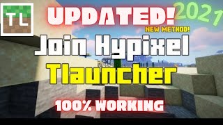 HOW TO JOIN HYPIXEL IN MINECRAFT TLAUNCHERhow to p