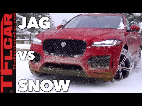Does This Cat Have Snow Claws? Jaguar F-Pace AWD vs Colorado Blizzard Review