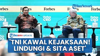 Di Depan Ratusan CEO, RI 1 Cerita Kerahkan TNI Kawal Jaksa Sita Lahan Sawit Ilegal 100.000 Hektare