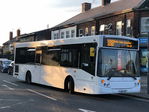 HTL Buses VDL SB180 MCV Evolution YJ60GGF on Route 188 Belle Vale to Liverpool South Parkway