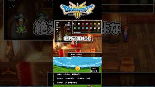【ドラゴンクエストIII　そして伝説へ…】重大なミス