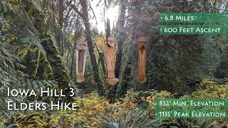 Review the Iowa Hill 3 Elders hike in Chehalem Ridge Nature Park with footage of its features and terrain.