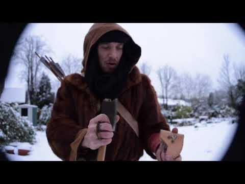 Bows in the Snow - My handmade archery  traditional gear