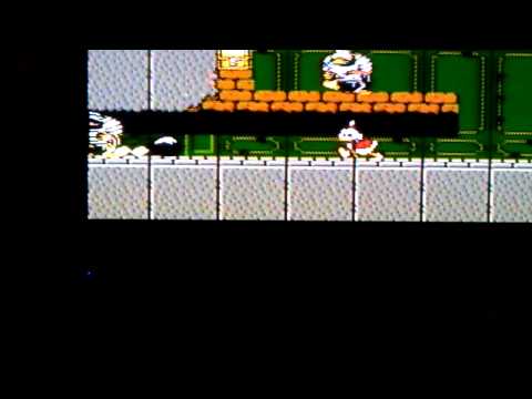 DuckTales with overclocking vs no overclokking with the A/V Famicom