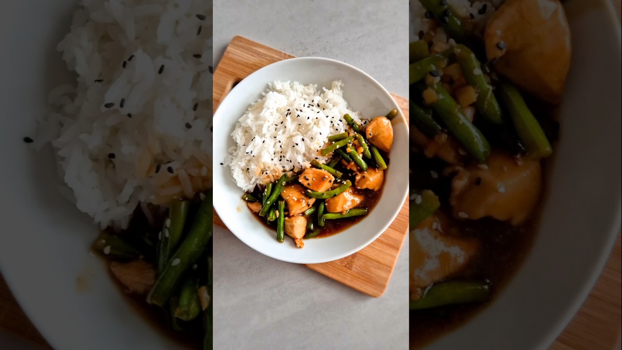 YouTube-Video: Chicken Teriyaki mit grünen Bohnen