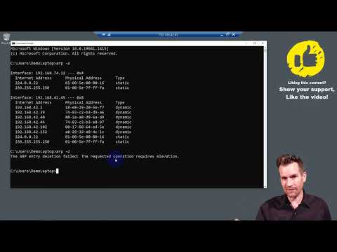 Network Fundamentals 6-4: DEMO ARP Tables