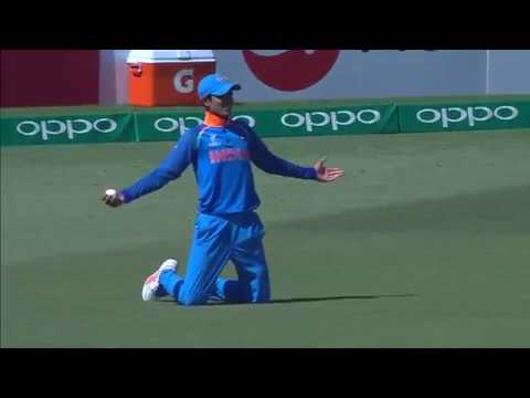 U19CWC Nissan Play of the Day - Gill's tumbling over the shoulder catch!