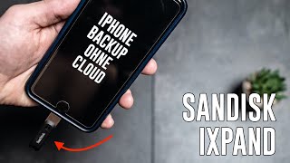 iPhone Backup ohne Cloud - so einfach geht’s| SanDisk iXpand Stick [4K]