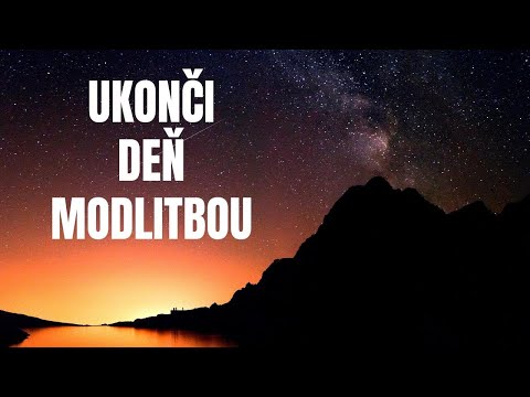 MOTIVÁCIA | Modlitba Pred Spaním | Než Usneš | Modlitba Na Dobrou Noc