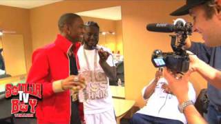 Soulja Boy Tell &#39;Em &amp; T-Pain backstage