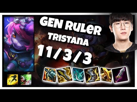 Tristana vs Xayah GEN Ruler BOT (11/3/3) - v11.4