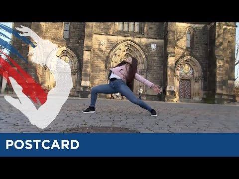 Postcard of Denise Buttigieg from Malta - Eurovision Young Dancers 2017