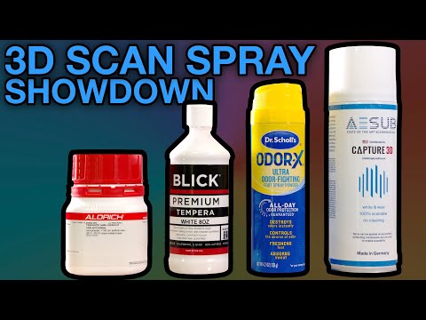 Scan Spray Showdown: What is the Best Coating for 3D Scanning?