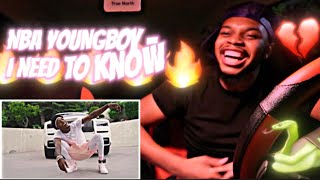 NBA YOUNGBOY - I NEED TO KNOW [Official Music Video] ** REACTION ** 🐍🔥😤