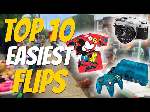 Top 10 Easiest Garage Sale Flips