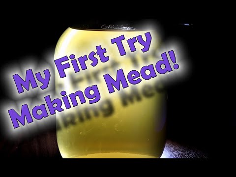 My Mead Diaries - First Attempted at Making Mead!!