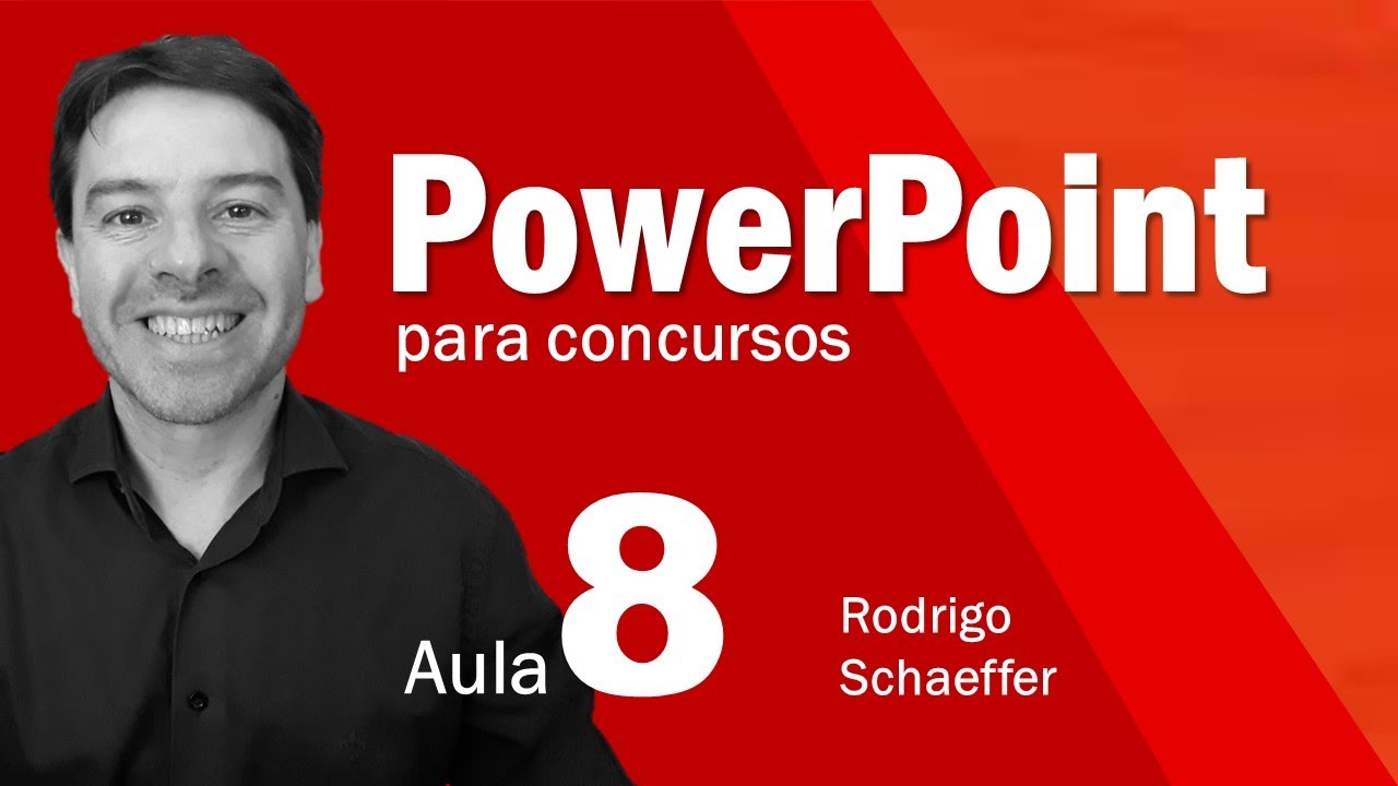 PowerPoint para concursos - Aula 8 de informática sobre editores de apresentação