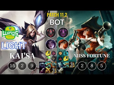 JAG Light Kai'Sa vs Miss Fortune Bot - KR Patch 11.2