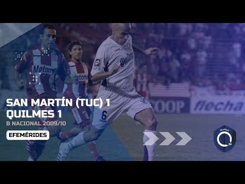 San Martin (TUC) 1 - Quilmes 1. Miguel Caneo lo empata sobre la hora