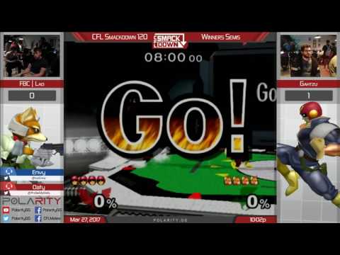 CFL Smackdown 120 Melee - FBC | Lad (Fox) vs Gahtzu (Falcon) - Winners Semis