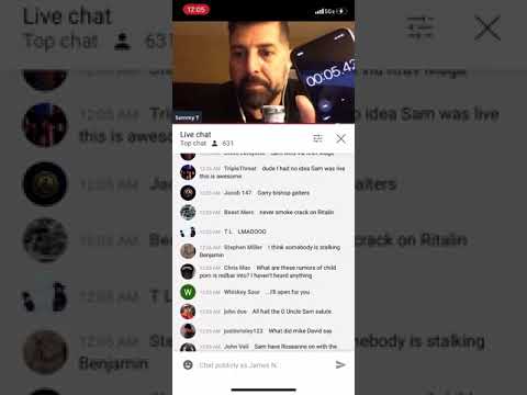 Sam Tripoli calls out red bar