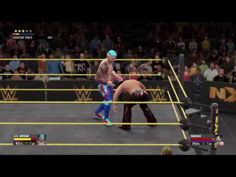 WWE 2K16 CAREER MODE PART 4 | fandango wants a beating ( Klevis )