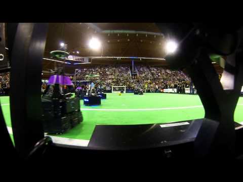 Robocup 2013 Finals Finale Tech United UNIT 1 Goal Keeper GoPro part 1 of 2 UNCUT