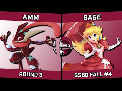 AMM (Greninja) vs Sage (Peach) - SSBQ Fall #4