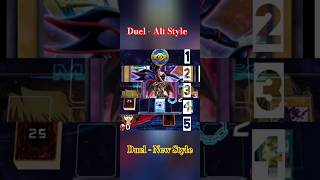 Duel - Alt Style-Duel - New Style Yu-Gi-Oh duel links #shorts Duel in 5 seconds
