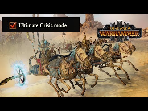 Ultimate Crisis Mode Discussion, Kairos Trolls Settra - Total War: Warhammer 3: Immortal Empires