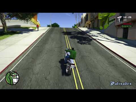 GTA San Andreas Ultra Graphics Gameplay PART 46 "T-Bone Mendez" Mission