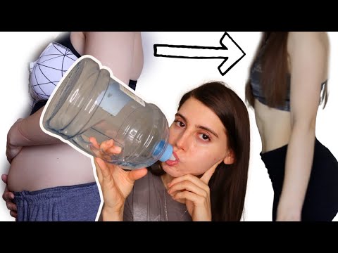 I drank 1 gallon of water every day for one week... I'm shocked