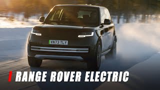 Range Rover Electric Shown During Development Testing