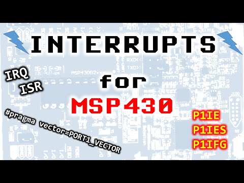Interrupts in MSP430