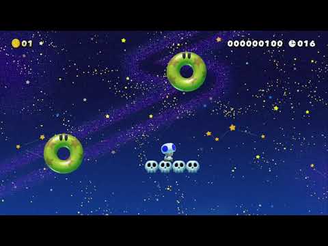 Don't Move Space Edition by Game_Boy07 - Super Mario Maker 2 - No Commentary 1bv