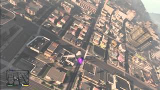 preview picture of video 'GTA 5 Aircraft flying ( Trip around the city )'