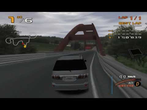 Enthusia Professional Racing | Toyota Estima Hybrid '01 HD PS2 Gameplay