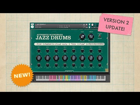 Authentic Soundware | Jazz Drums for Kontakt v2 | Demo