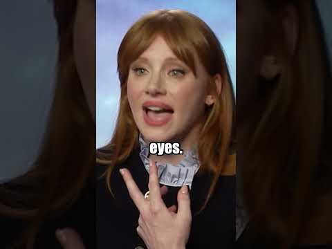 Bryce Dallas Howard CRIES during interview