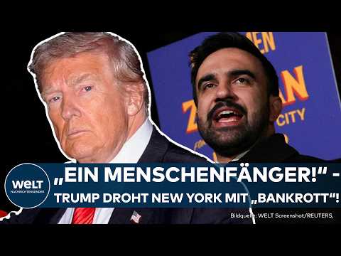 USA: New York wählt und Mamdani wird Trump zu gefährlich! Jetzt droht US-Präsident mit Maßnahmen