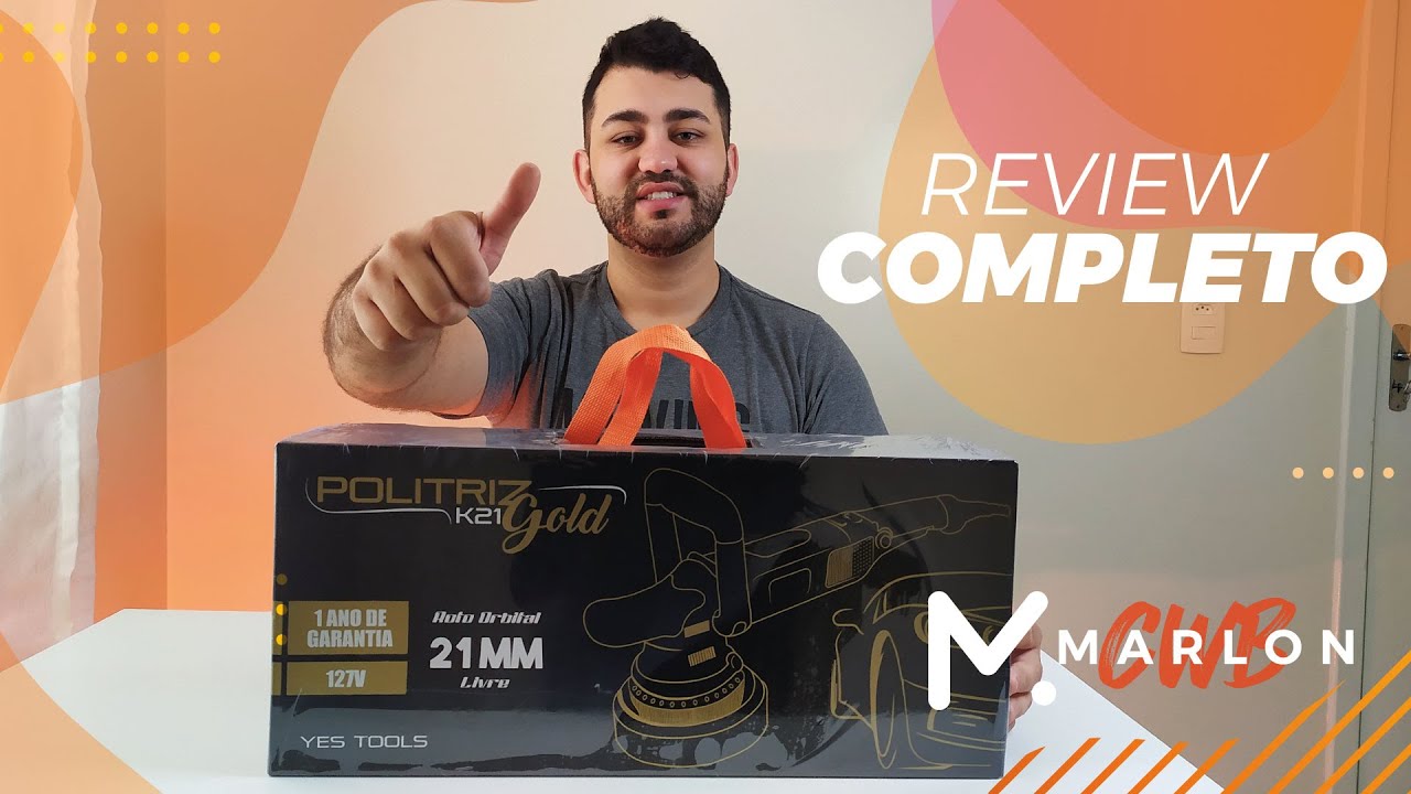 Watch Now Review Politriz Roto Orbital K21 Gold - Kers Review Politriz Roto Orbital K21 Gold - Kers