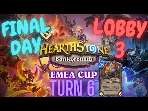 EMEA BATTLEGROUNDS CUP. FINAL DAY. LOBBY 3.