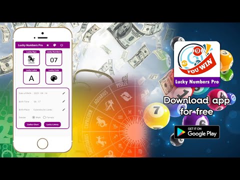 Lucky Numbers to Win Video
