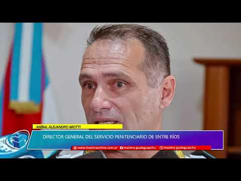 Alejandro Miotti. Director General del Servicio Penitenciario de Entre Ríos