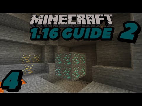 How to Find and Mine Diamonds Efficiently | Minecraft 1.16 Guide Season 2 Episode 4