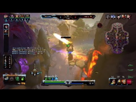 Smite - King Arthur OP - Solo Lane rConquest