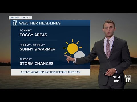 Saturday Evening Forecast July 8, 2023