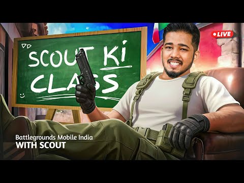 RV THERE YET ??? | SCOUT IS LIVE w BGMI | #iQOO