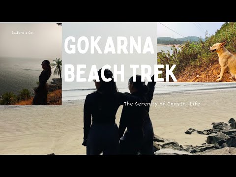 GOKARNA TRAVEL VLOG 🏝️ | BEACH TREK DAY 1 🌊 | NEW YEAR EVE 🎉 #vlog #youtube #travel 